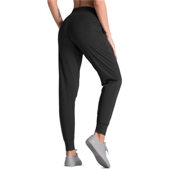 Fit Joggers for Women with Pockets,High Waist Workout Yoga Tapered Sweatpants - Picture 4 of 8